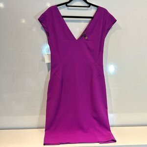 Rachel Roy dress beautiful magenta color, size 8